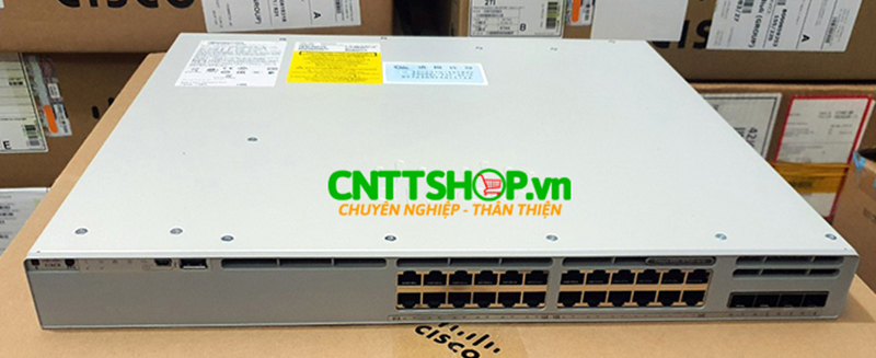 Cisco C9300L-24P-4G-A Catalyst C9300L 24 Ports PoE+, 4X1G uplinks, Network Essentials