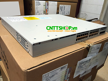 C9300L-24P-4G-A Cisco C9300L 24 Ports PoE+, 4X1G uplinks, Network Advantage