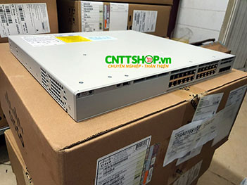 C9300L-24P-4G-E Cisco C9300L 24 Ports PoE+, 4X1G uplinks, Network Essentials