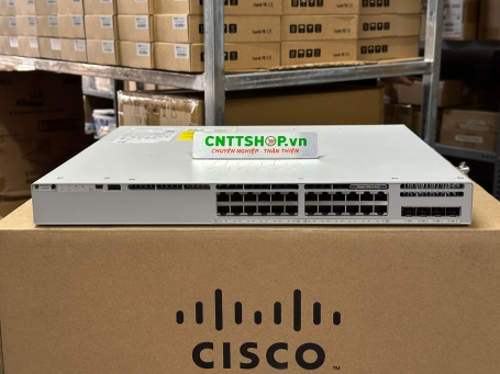 Switch Cisco C9300L-24T-4G-E 24 Ports GE, 4X1G uplinks, Network Essentials