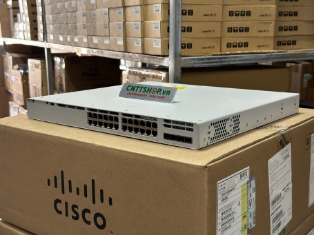 Switch Cisco C9300L-24T-4G-E 24 Ports GE, 4X1G uplinks, Network Essentials