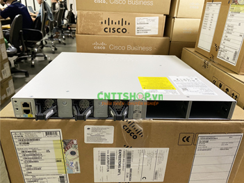 C9300L-48P-4X-A Cisco C9300L 48 Cổng PoE+, 4X10G uplinks, Network Advantage