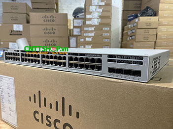 C9300L-48P-4X-E Cisco C9300L 48 Ports PoE+, 4X10G uplinks, Network Essentials