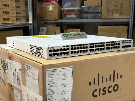 C9300L-48T-4G-A Cisco C9300L 48 Ports GE, 4X1G uplinks, Network Advantage