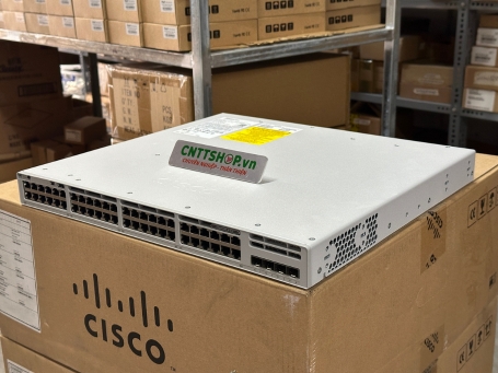 C9300L-48T-4G-A Cisco C9300L 48 Ports GE, 4X1G uplinks, Network Advantage