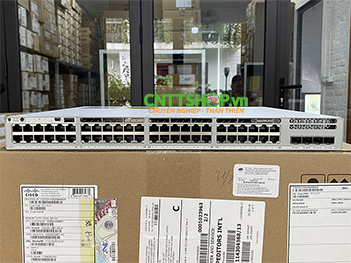 C9300L-48T-4G-E Cisco C9300L 48 Ports GE, 4X1G uplinks, Network Essentials