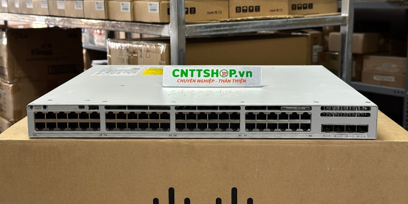 Cisco C9300L-48T-4X-E 48 Ports GE, 4X10G uplinks, Network Essentials