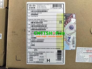 C9300L-48T-4X-E Cisco C9300L 48 Ports GE, 4X10G uplinks, Network Essentials