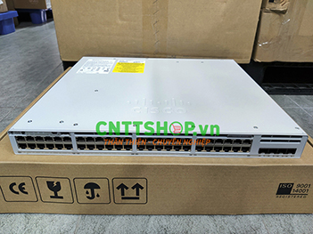 C9300L-48T-4X-E Cisco C9300L 48 Ports GE, 4X10G uplinks, Network Essentials