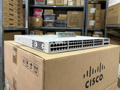C9300L-48T-4X-E Cisco C9300L 48 Ports GE, 4X10G uplinks, Network Essentials