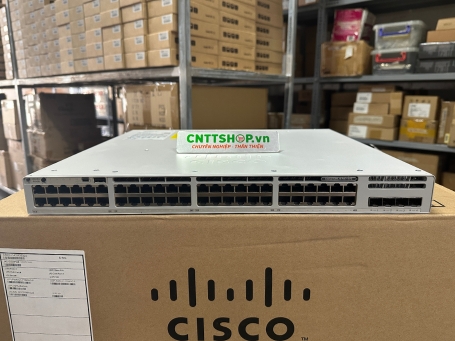 Switch Cisco C9300L-48P-4G-A, 48x1G PoE+, 4X SFP uplinks, Network Advantage