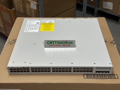 Switch Cisco C9300L-48P-4G-A, 48x1G PoE+, 4X SFP uplinks, Network Advantage