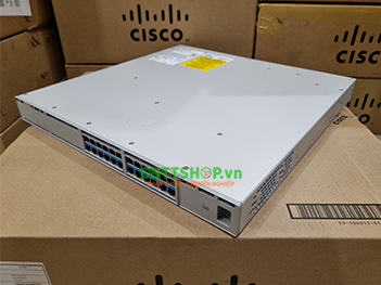 Switch Cisco C9300X-24HX-A Catalyst 9300 24-port 10G/mGig with Modular Uplink