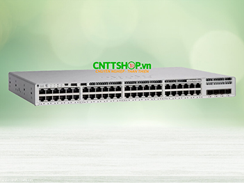 C9300L-48PF-4X-M Switch Cisco Catalyst 48 cổng 1G PoE