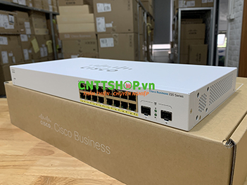 CBS220-16P-2G-EU Switch Cisco Business 16 Ports 1GE PoE 130W