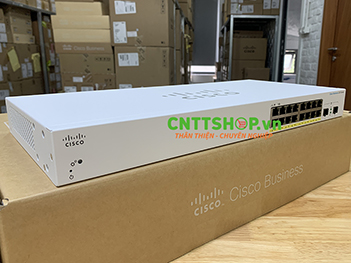 CBS220-16P-2G-EU Switch Cisco Business 16 Ports 1GE PoE 130W