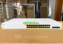 CBS220-24FP-4G-EU Switch Cisco Business 24 Ports 1GE PoE 382W