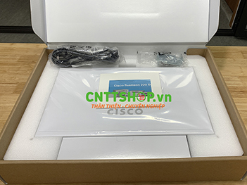 CBS220-24P-4G-EU Switch Cisco Business 24 Ports 1GE PoE 195W