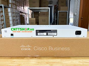 CBS220-24P-4X-EU Switch Cisco Business 24 Ports 1GE PoE 195W