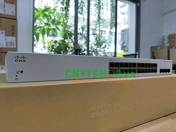 CBS220-24T-4X-EU Switch Cisco 24 Ports 1GE, 4 Ports 10G SFP+ Uplink