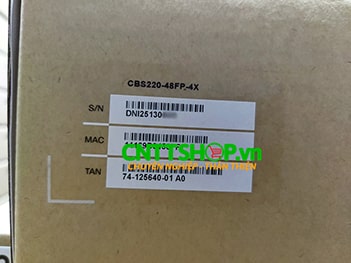 Switch Cisco Business CBS220-48FP-4X-EU 48 port 10/100/1000 PoE+