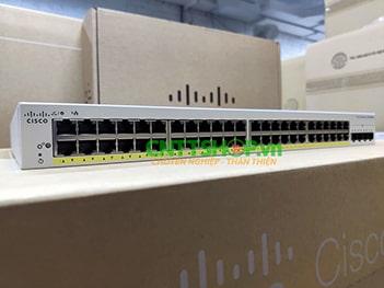 Switch Cisco Business CBS220-48FP-4X-EU 48 port 10/100/1000 PoE+