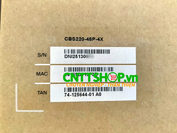 Switch Cisco Business CBS220-48P-4X-EU 48 port 10/100/1000 PoE+