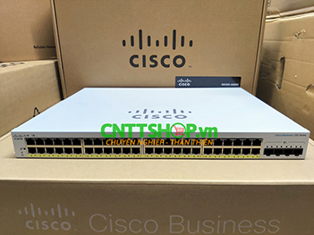 Switch Cisco Business CBS220-48P-4X-EU 48 port 10/100/1000 PoE+