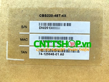 Cisco business 220 series switch CBS220-48T-4X-EU 48 port 1GE