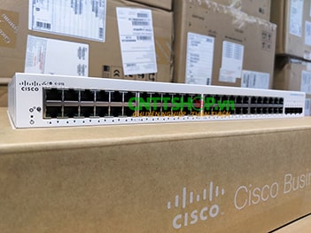 Cisco business 220 series switch CBS220-48T-4X-EU 48 port 1GE