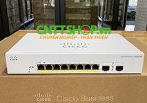 CBS220-8FP-E-2G-EU Switch Cisco 8 Ports 1GE PoE 1305W, 2 Ports SFP 1G Uplink CBS220-8FP-E-2G-EU Switch Cisco 8 Ports 1GE PoE 1305W, 2 Ports SFP 1G Uplink