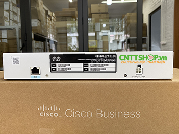 CBS220-8FP-E-2G-EU Switch Cisco 8 Ports 1GE PoE 130W, 2 Ports SFP 1G Uplink