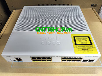 CBS250-16P-2G-EU Cisco 16 Ports PoE+ 120W, 2 Gigabit SFP