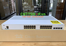 CBS250-24FP-4G-EU Cisco Business 250 24 Ports PoE+ 370W, 4 GE SFP Uplink CBS250-24FP-4G-EU Cisco Business 250 24 Ports PoE+ 370W, 4 GE SFP Uplink