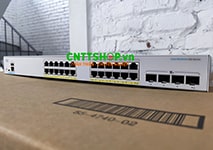 CBS250-24P-4X-EU Cisco 24 Ports PoE+ 195W, 4x 10GE SFP+ Uplink CBS250-24P-4X-EU Cisco 24 Ports PoE+ 195W, 4x 10GE SFP+ Uplink