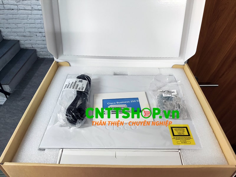 CBS250-24P-4X-EU Cisco 24 Ports PoE+ 195W, 4x 10GE SFP+ Uplink