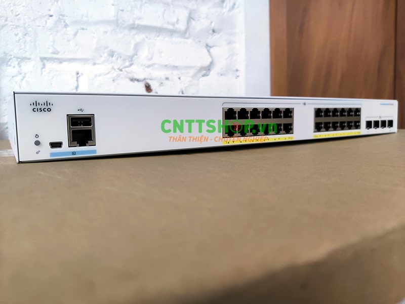 CBS250-24P-4X-EU Cisco 24 Ports PoE+ 195W, 4x 10GE SFP+ Uplink