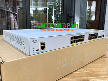 CBS250-24PP-4G-EU Cisco 24 Ports 10/100/1000 PoE+ 100W, 4 Gigabit SFP
