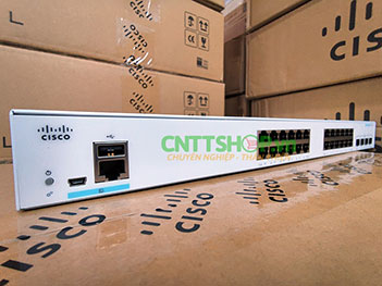 Switch Cisco CBS250-24T-4G-EU 24 10/100/1000 ports, 4 Gigabit SFP