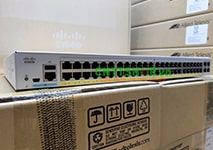 CBS250-48P-4X-EU Cisco 48 Ports PoE+ with 370W, 4x 10GE SFP+ Uplink CBS250-48P-4X-EU Cisco 48 Ports PoE+ with 370W, 4x 10GE SFP+ Uplink