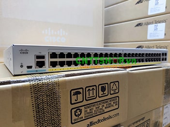 CBS250-48P-4X-EU Cisco 48 Ports PoE+ with 370W, 4x 10GE SFP+ Uplink