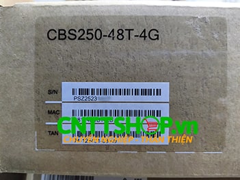 CBS250-48T-4G-EU Switch Cisco 48 10/100/1000 ports, 4 GE SFP Uplink