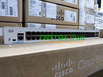 CBS250-48T-4G-EU Switch Cisco 48 10/100/1000 ports, 4 GE SFP Uplink