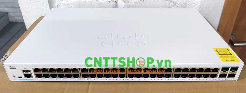 Switch Cisco CBS250-48T-4X-EU 48 10/100/1000 ports