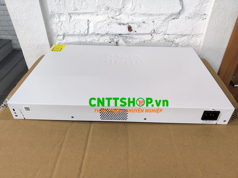 CBS250-48T-4X-EU Switch Cisco 48 10/100/1000 ports, 4 10 Gigabit SFP+ Uplink
