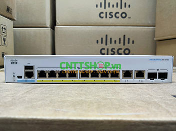 CBS250-8PP-E-2G-EU Switch Cisco 8 Ports PoE+ 45W, 2 Combo Uplink
