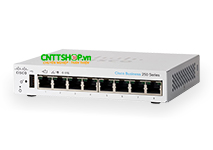 Switch Cisco CBS 250 Series CBS250-8T-D-EU 8 x 1G RJ45 ports  Switch Cisco CBS 250 Series CBS250-8T-D-EU 8 x 1G RJ45 ports