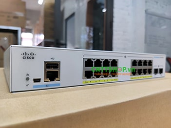 CBS350-16FP-2G-EU Cisco Business 350 Series 16x10/100/1000 ports PoE+ 240W.