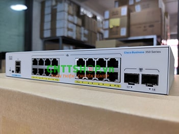 CBS350-16FP-2G-EU Cisco Business 350 Series 16x10/100/1000 ports PoE+ 240W.