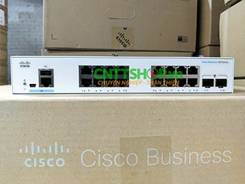 CBS350-16T-E-2G-EU Cisco Business 350 Series 16x10/100/1000 ports, external power.